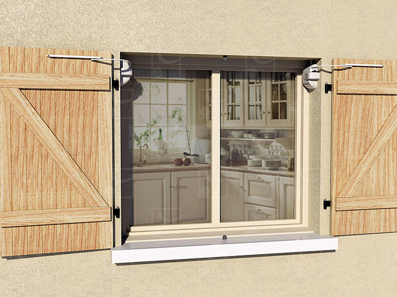 Zestaw do automatyzacji okiennic MANTION WIBAT APPLIQUE W0001020 - zdjęcie produktu 2