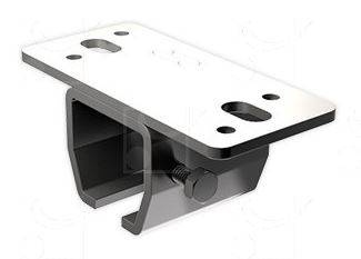 Uchwyt sufitowy MANTION 9048HXA2, stal nierdzewna AISI 304 - zdjęcie produktu 1