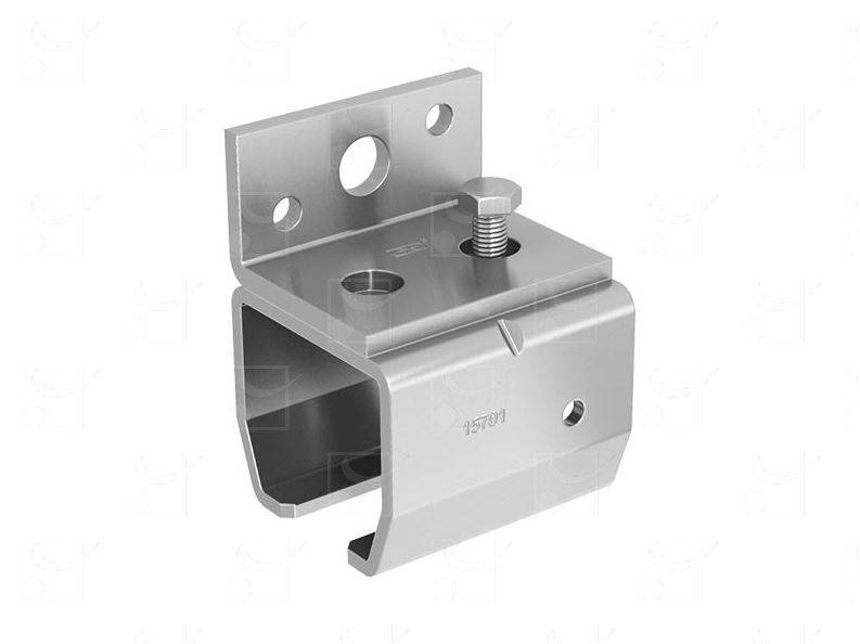 Uchwyt ścienny MANTION 9078V, ocynk - produkt MANTION