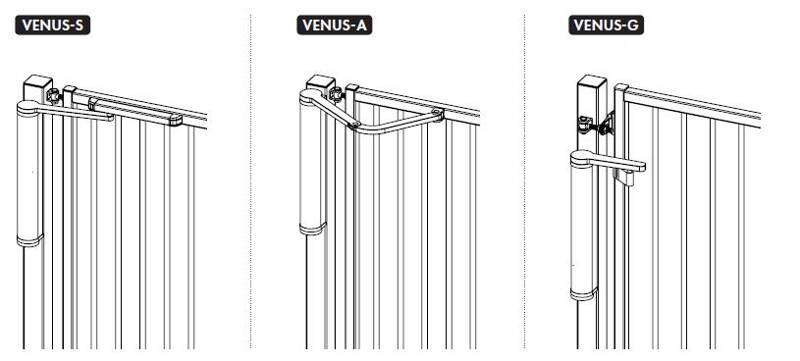 Ramię przesuwne do instalacji elektrycznego napędu do furtek Locinox VENUS, typ S - zdjęcie przedstawiające niezawodność produktu