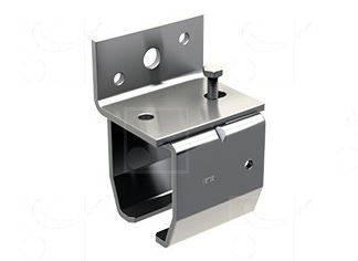 Uchwyt ścienny MANTION 9038VXA4, stal kwasoodporna AISI 316 - solidność i wytrzymałość