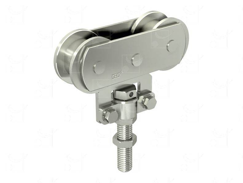 Wózek 4-kołowy MANTION 0255A, ocynk - solidność i niezawodność