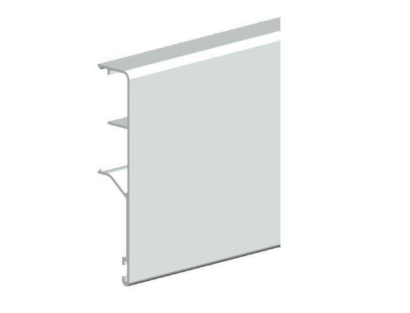 Maskownica prosta MANTION 214-290, aluminium - zdjęcie produktu