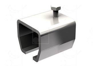 Uchwyt sufitowy do wspawania MANTION 9018XA2, stal nierdzewna AISI 304 - zdjęcie produktu z różnych perspektyw