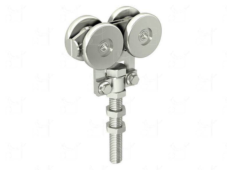 Wózek 4-kołowy MANTION 2285SL, ocynk - solidny i wytrzymały