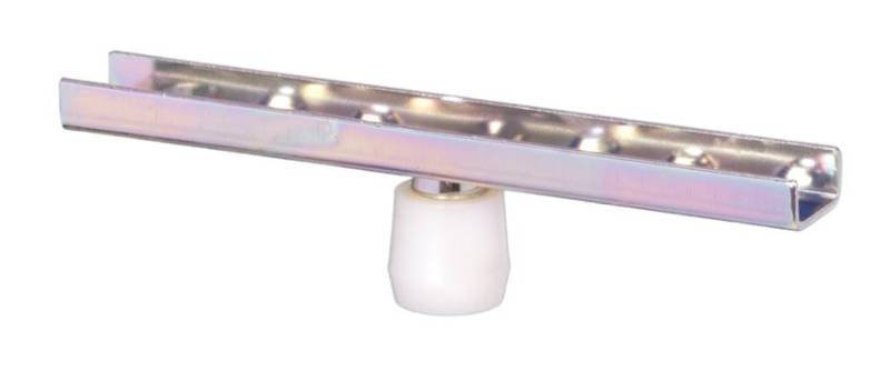 Dolny uchwyt z nylonową rolką prowadzącą NIKO 35.N00, ocynk - zdjęcie 1