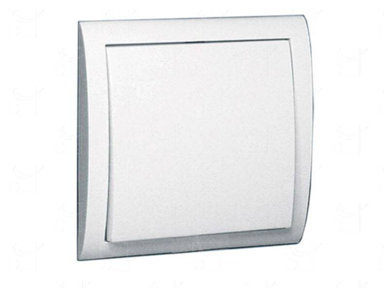 Przełącznik przewodowy MANTION C0001290, 1-przyciskowy, biały - idealny do systemów podwieszanych MANTION