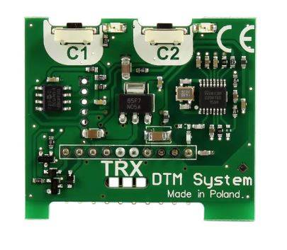 Karta radiowa DTM TRX 868 MHz - zewnętrzny wygląd karty radiowej