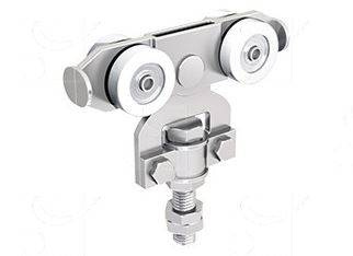 Wózek 4-kołowy MANTION 9265N, koła nylonowe - zdjęcie produktu ukazujące jego solidną konstrukcję i wytrzymałość