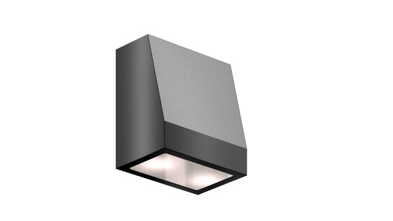 Architektoniczne oświetlenie ścienne trapezowe Locinox HELIOS-HEPTA - zdjęcie produktu 1