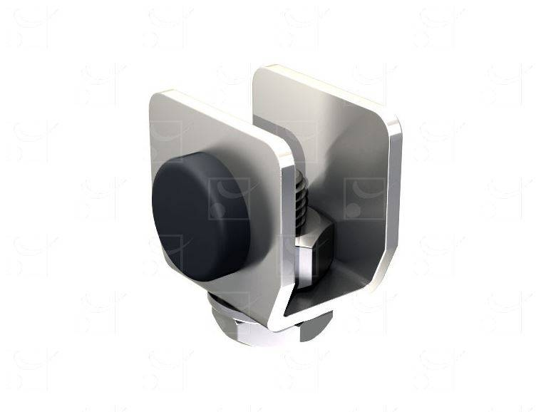 Stoper szyny MANTION 9118, ocynk - zdjęcie produktu HERCULE 9010