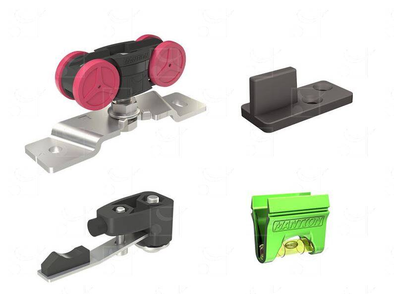 Zestaw MANTION SAF10-80 bez prowadnicy, na 1 skrzydło o wadze 10-80 kg - zdjęcie produktu 1