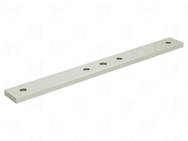 Wzmocniona płytka montażowa do skrzydeł drewnianych MANTION 0086XA2, stal nierdzewna AISI 304 - zdjęcie produktu