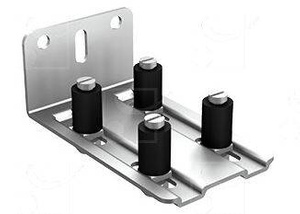 Podwójny regulowany prowadnik dolny MANTION 1128D, stal nierdzewna AISI 304