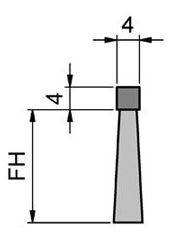 Elastyczna uszczelka szczotkowa MINK FBL4040