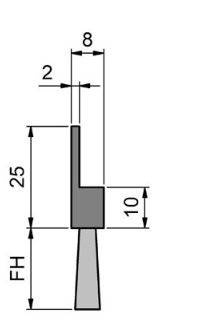 Elastyczna uszczelka szczotkowa MINK FBL6000