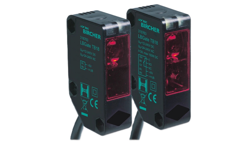 BIRCHER LBGate TB18 (316763) – zestaw barier przelotowych, widok ogólny