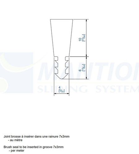 Uszczelka MANTION GH10XL