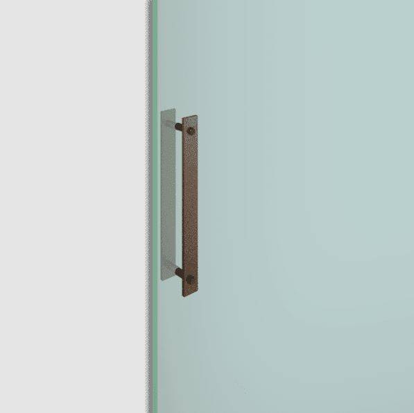 Uchwyt prosty ST do drzwi szklanych ROC DESIGN (337-151)