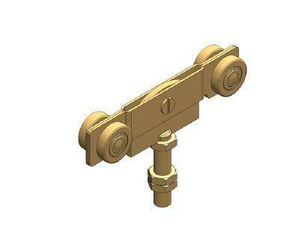 Wózek 4-kołowy NIKO 26.R65, ocynk