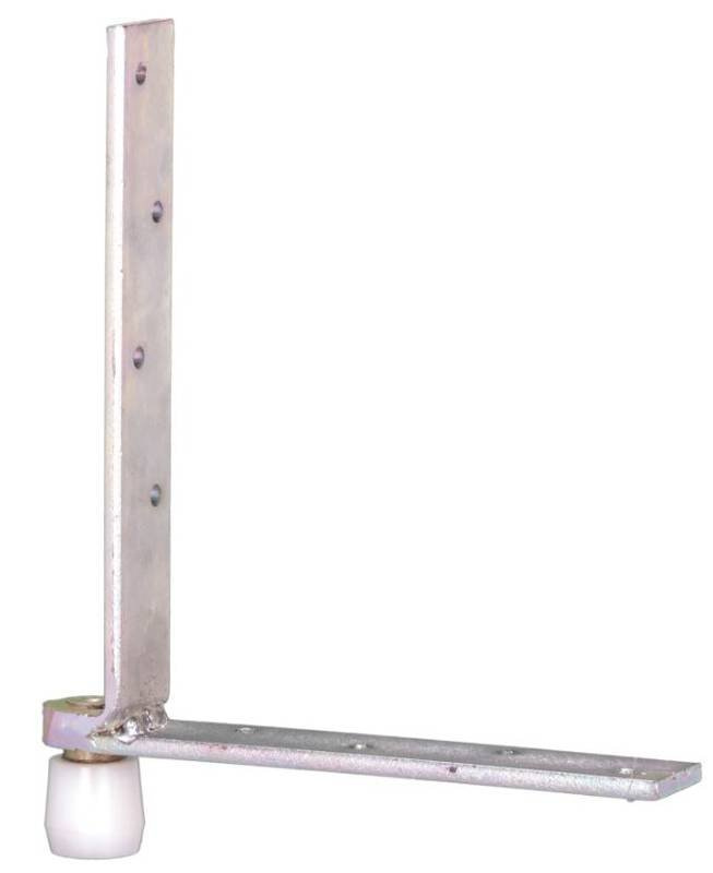 Dolny narożnik do skrzydeł drewnianych NIKO 35.N86, ocynk