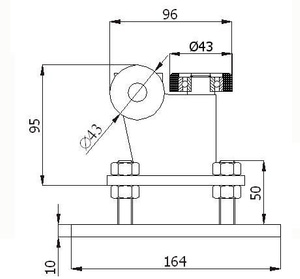 Wózek do bramy R-3M-50