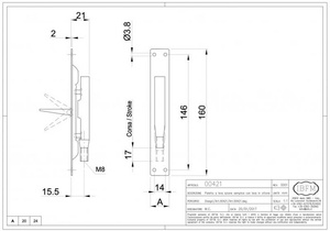 Zasuwa czołowa (kantrygiel) IBFM 421 (421020)