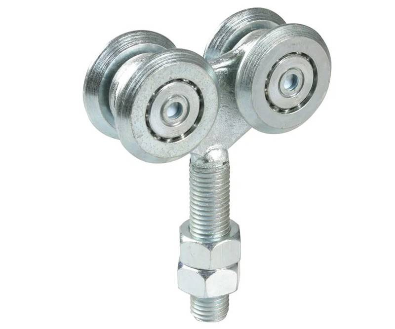 Wózek 4-kołowy IBFM do szyny nośnej 33x34 mm, typ 331P z trzpieniem gwintowanym M8