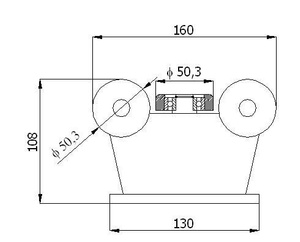Wózek do bramy 5M-60
