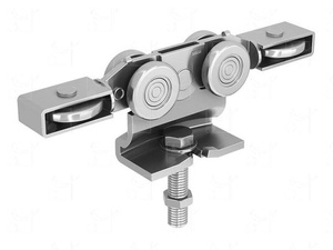 Wózek 6-kołowy do drzwi automatycznych MANTION 9252SE, ocynk