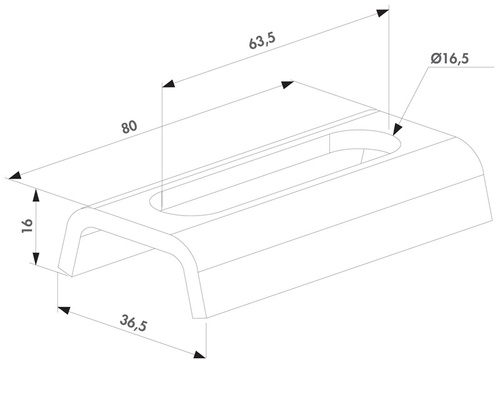 Blacha regulacji pionowej Locinox KLAUW