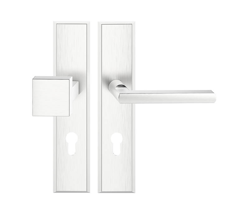 Zewnętrzna klamko-gałka drzwiowa Metal-Bud METRO inox plus