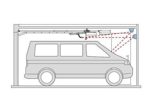 Laserowy wskaźnik parkowania SOMMER 10378