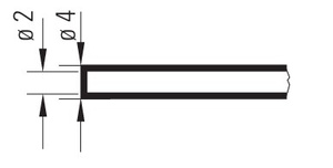 Wąż do pneumatycznej krawędzi bezpieczeństwa BIRCHER 207495, 100 m