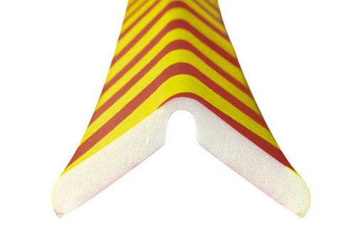 Elastyczny profil ostrzegawczo-ochronny KNUFFI typ H+ FLEX (1000 mm)