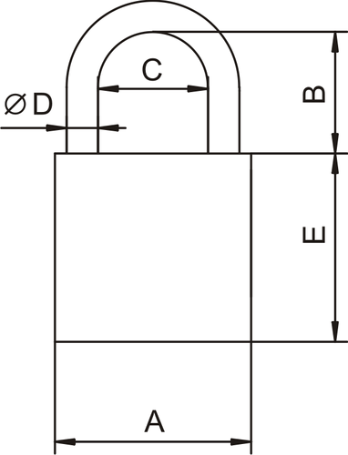 Kłódka szyfrowa YETI KZL116Y