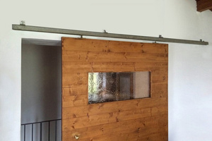 Wózek 4-kołowy IBFM do szyny nośnej 33x34 mm, typ 331P z trzpieniem gwintowanym M8