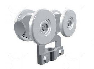 Wózek 4-kołowy do haków MANTION 0852, ocynk