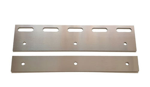 Płytki mocujące 200 mm - stal nierdzewna 1.4016 / 430