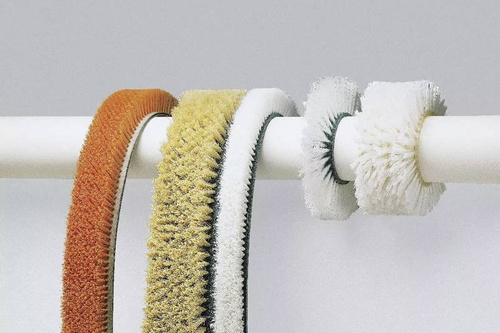 Szczotka na pasie płaskim MINK BFR