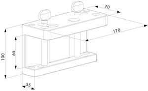 Szablon do wiercenia Locinox 3970LA