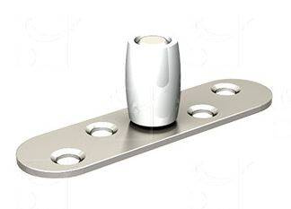 Dolna rolka stabilizująca MANTION 1102XA2, Ø13,5 mm, stal nierdzewna AISI 304