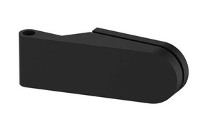 Zawias do drzwi szklanych Metal-Bud, zaokrąglony