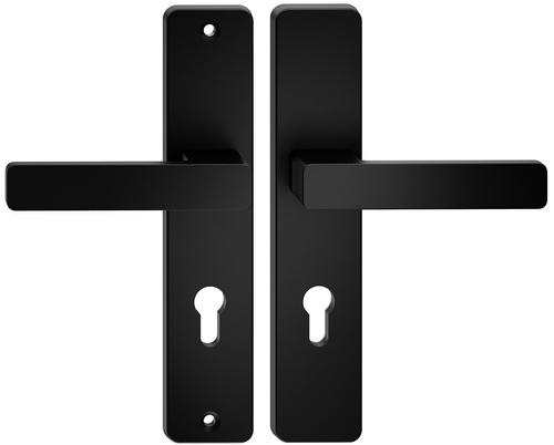 Klamka drzwiowa antywłamaniowa w klasie 2 Metal-Bud ATLAS 72 mm