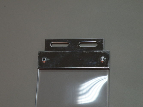 Płytki mocujące 100 mm - stal nierdzewna 1.4016 / 430