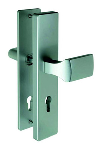 Wzmocniony klamko-uchwyt drzwiowy na długim szyldzie LOB CENTAUR 1