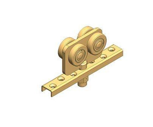 Wózek 4-kołowy NIKO 23.R62, ocynk