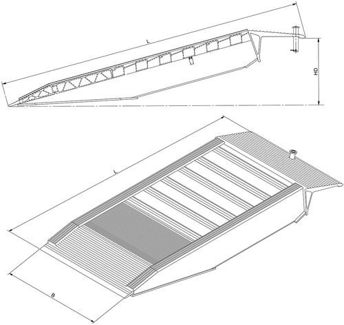 Krótkie szyny kontenerowe ALTEC AOS-K (081.83.002)