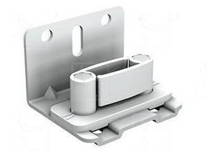 Regulowany prowadnik dolny MANTION 1128ARG, ocynk