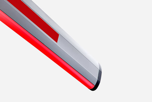 Owalne aluminiowe ramię szlabanu SOMMER LED S12773, 5000 mm